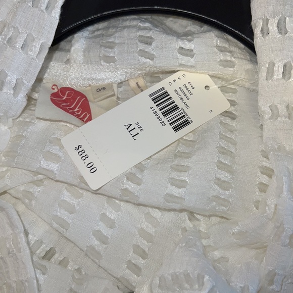 NWT Anthropologie Lilka Eyelet Cowl Neck Poncho - Picture 10 of 11